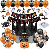Timé - Halloween Ballonnen - Halloween Slingers - Halloween Decoratie - Halloween Gaas