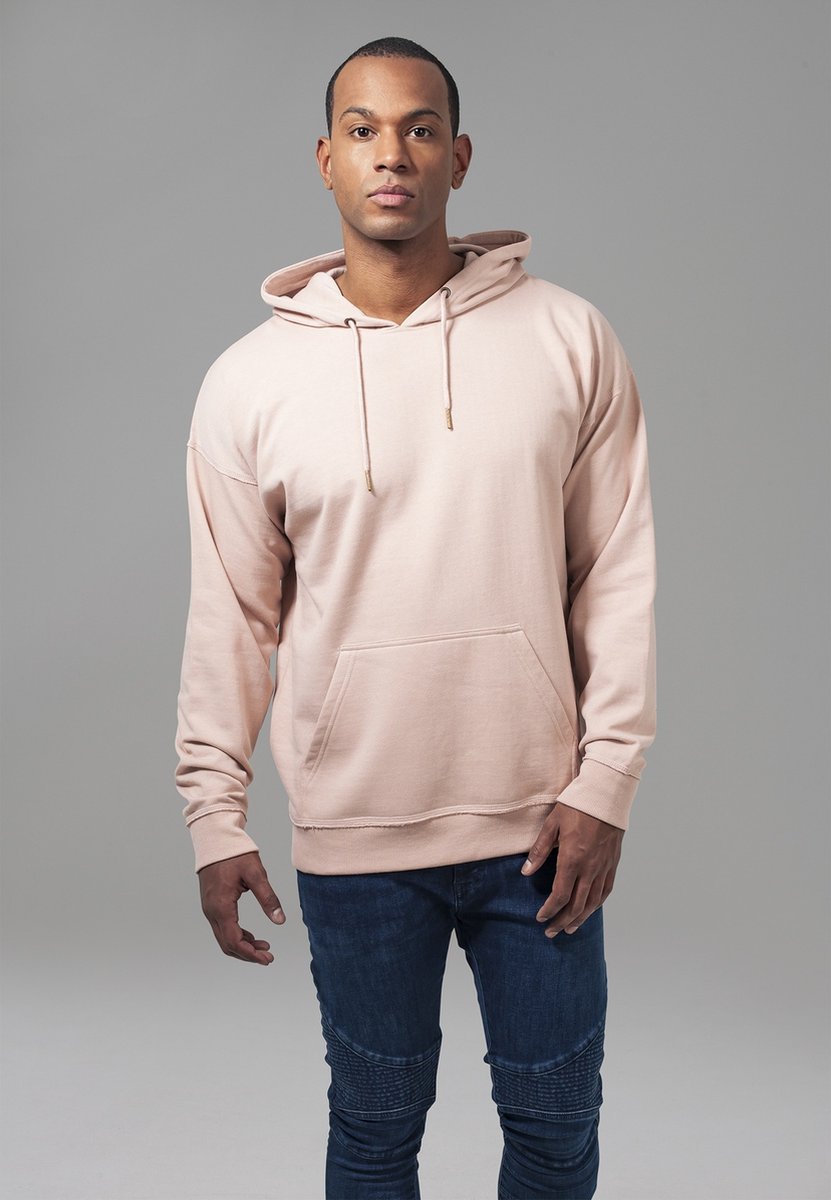 Urban Classics Oversized Hoodie Heren Trui met capuchon – S Zwart
