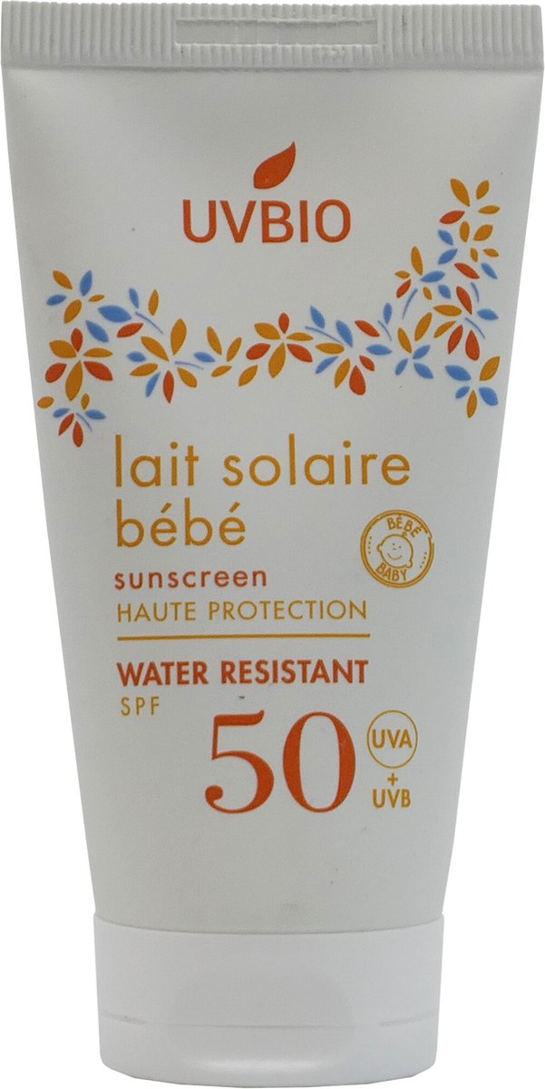 Goedkoopste UVBIO Sunscreen BABY SPF50 BIO (Water resistant) 50ML