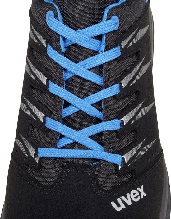 Uvex 2 Trend Halbschuhe S1 69379 Blau, Schwarz (69379)-38 (Weite 12)