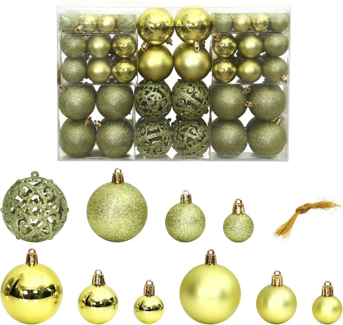 Groene kerstballen | It's all about Christmas