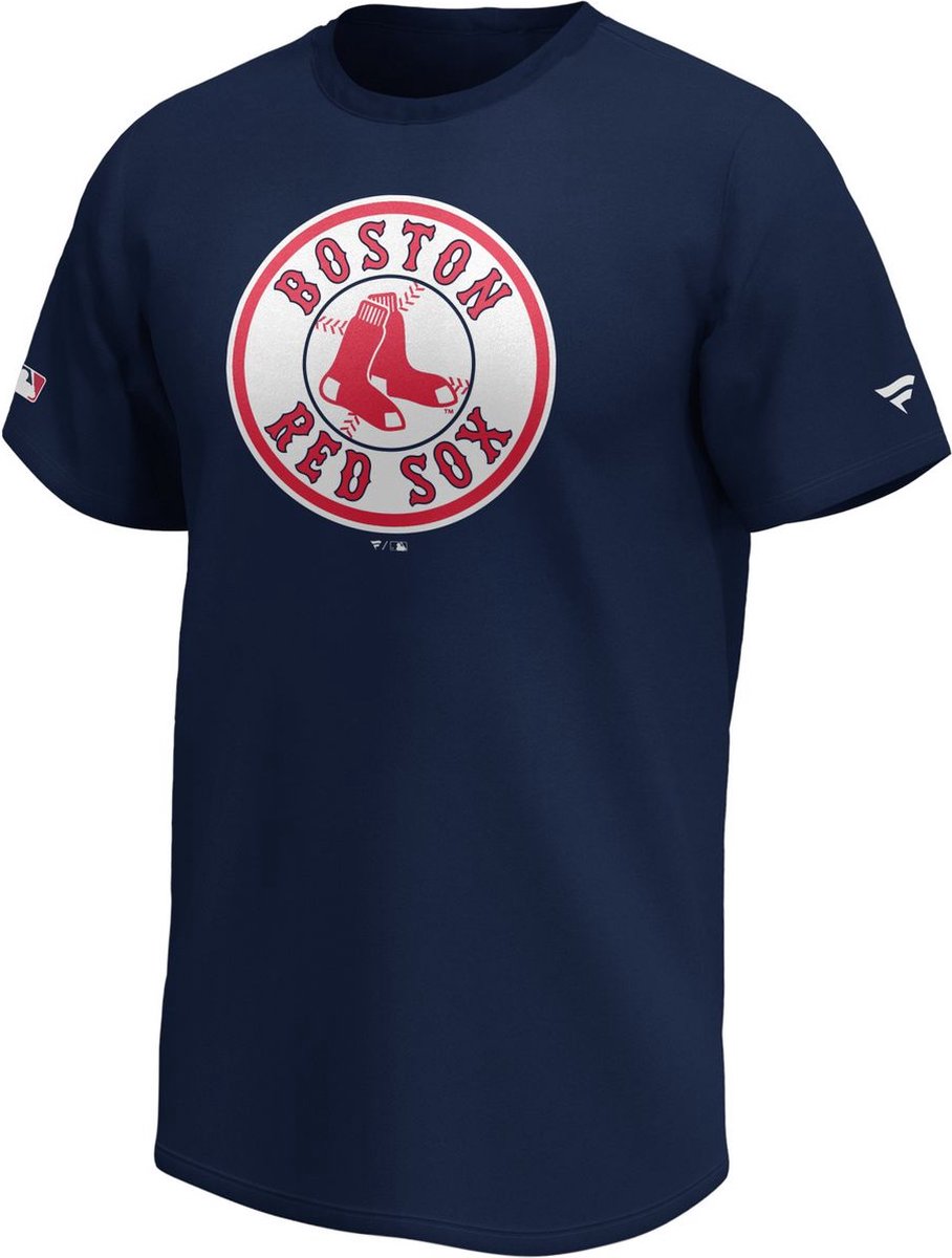 Boston Red Sox Herren Secondary Graphic T-Shirt Baseball MLB Blue-S