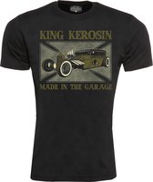 King Kerosin T-Shirt Made In The Garage Black-S