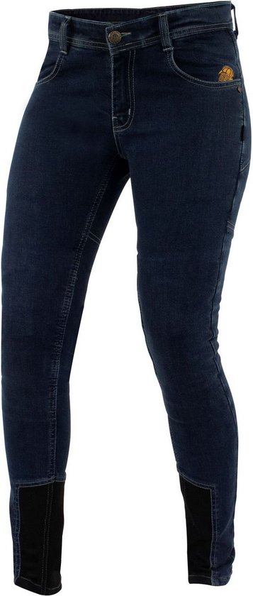 Trilobite 2063 Allshape Regular Fit Dames Blauw Motorjeans - Maat 36 - Broek