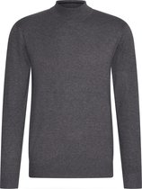 Cappuccino Italia - Heren Sweaters turtle neck trui - Grijs - Maat XXL