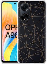 Cazy Hoesje geschikt voor Oppo A98 5G Luxury