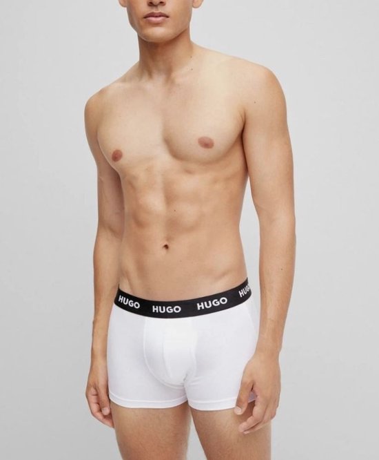Hugo Boss Trunks (3-Pack) - Boxers pour hommes - Wit - Taille M