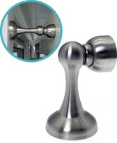 Kierr® Stop 300 - zeer sterke magnetische Deurstopper - Krachtige Deurvastzetter Zonder Boren en Schroeven - Blinde Montage - Zelfklevend - Ook voor Kunststof Deuren