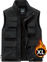 Livano Leger Vest - Airsoft Kleding - Tactical Vest - Paintball - Airsoft Gear - Indoor & Outdoor Airsoft Accesoires - Zwart - Maat XL