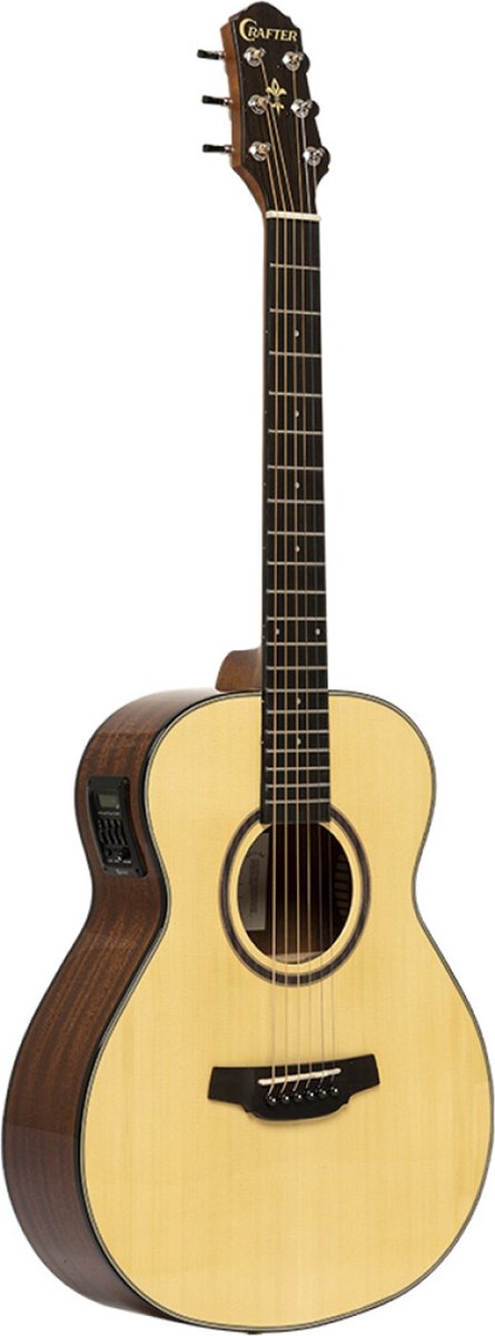 Crafter HM250-E-N Silver Series 250, Mini 3/4 electro-akoestische western gitaar