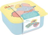 Boîte à goûter 3en1 - Disney Dumbo - Boîte à lunch