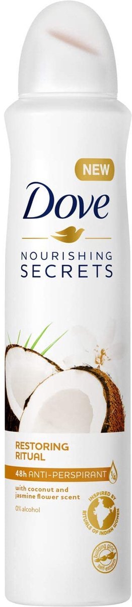 Goedkoopste Dove Deodorant Deospray Coconut & Jasmine Flower 250 ml
