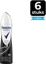 Rexona Deodorant Spray Invisible Diamond 150 ml - Voordeelverpakking 6 stuks