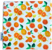 Tess & Tobi | Boterhamzakje - Sinaasappels - 22x22cm - Herbruikbaar - Wasbaar - Duurzaam - Lunchzakje - Lunchtas - Lunchbox volwassenen