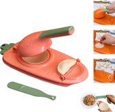 Livano Dumplings Machine - Raviolimakers - Ravioli - Dumpling Maker Set - Dumpling Vorm - Snijder - Pastei - Empanada - Uitsteker - Roze