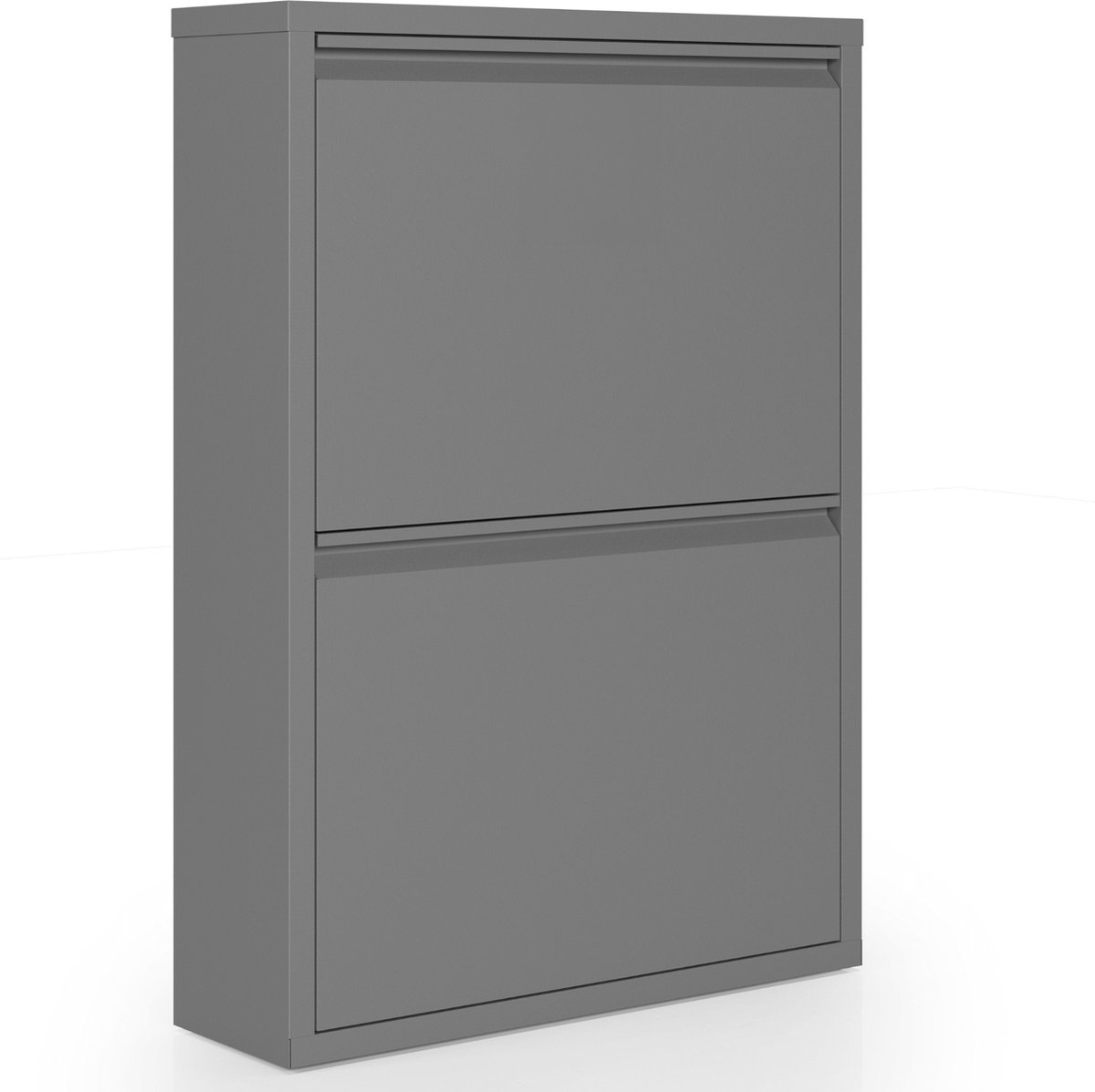 Schoenenkast Bodi 2-vaks Clay Grey