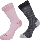 OneTrippel - Healthy Seas Socks - Sokken - Sokken Dames - 2 Paar - Gilbert & Oyster - EUR maat 36 40