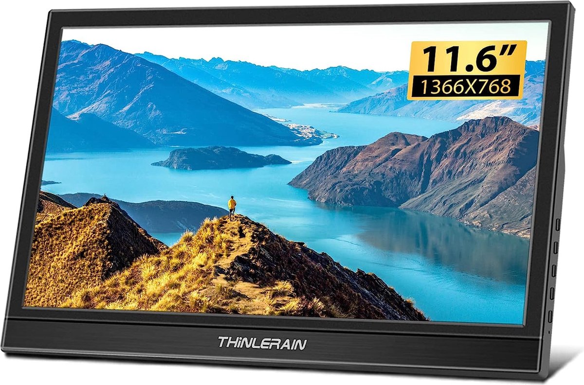 Timé Draagbare Monitor - Portable Monitor - Draagbaar Scherm - Monitor