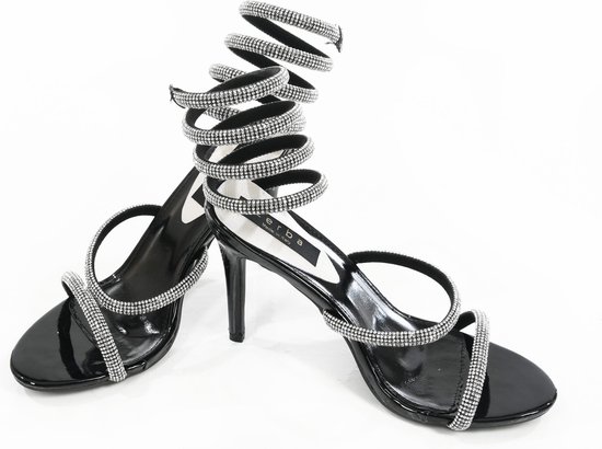 Zerba - Sandales pour femmes Femme - Taille 40 - Zwart - Novella