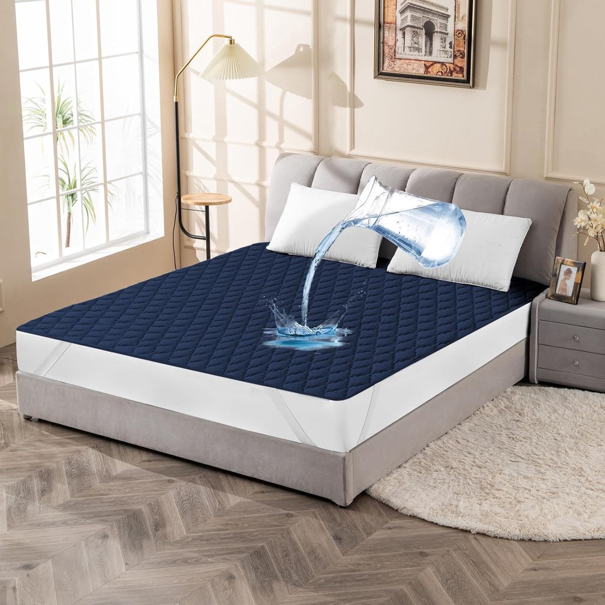 Protège matelas et alèse Le Roi du Matelas Protege Matelas Coton