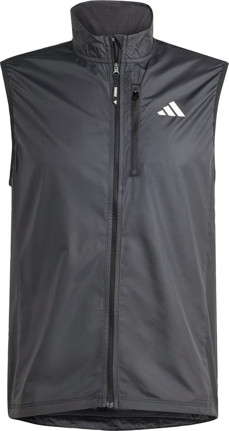 adidas Performance Own the Run Vest - Heren - Zwart- XS