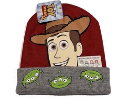 Disney Toy Story muts / dubbelzijdig bedrukt / winterset / warm / Woody / Buzz / kindermaat / kindermuts