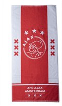 Ajax-handdoek wit-rood-wit XXX 50x100cm