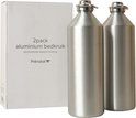 Prénatal Aluminium Kruik 1 liter – Babykruik – Verwarmt Kinderbedje Voor – 2 Stuks