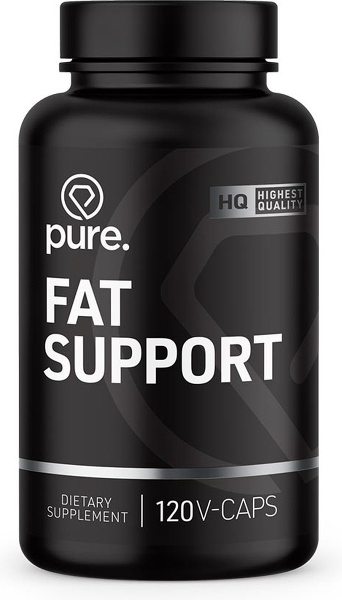 Goedkoopste Pure. Fat Support - Fatburner - 120 vegan capsules - vitamine B6, B12 - Groene Thee Extract