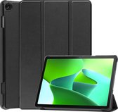 Hoesje Geschikt voor Lenovo Tab M10 (3rd gen) Hoes Case Tablet Hoesje Tri-fold - Hoes Geschikt voor Lenovo Tab M10 (3e gen) Hoesje Hard Cover Bookcase Hoes - Zwart