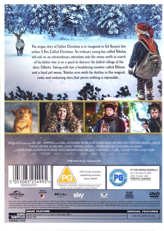 A Boy Called Christmas [DVD] (Dvd), Eden Lawrence | Dvd's | bol