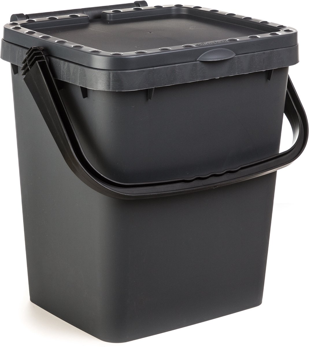 Ecoplus 35 liter afvalemmer grijs - afvalscheidingsbak - sorteerbak - afvalbak