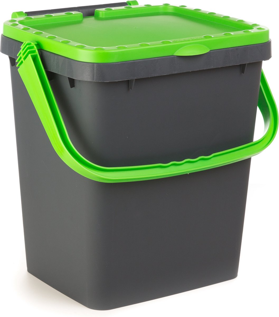 Ecoplus 35 liter afvalemmer groen - afvalscheidingsbak - sorteerbak - afvalbak
