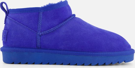 Colors of California Enkellaarsjes blauw Suede - Dames - Maat 39