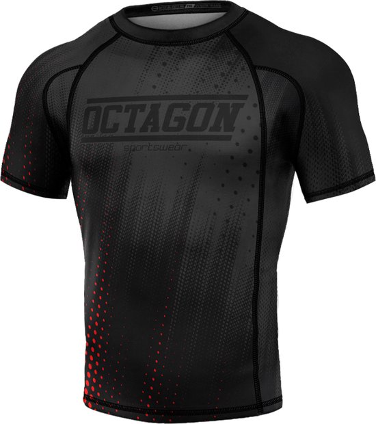 Octagon MMA / BJJ Rashguard Korte mouwen