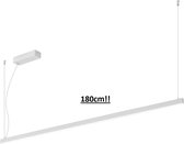 GURI LED pendel 40W 3000K 1800mm wit dimbaar (3m kabel incl)