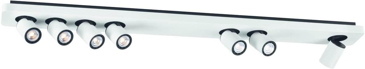 Nysit 7L B/W/W 7x4,5W GU10 dimmable LED incl.