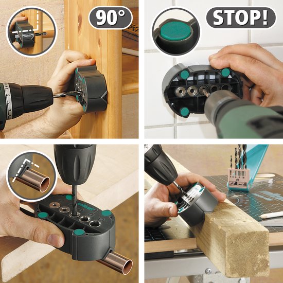 Wolfcraft Mobiele Boorhulp 4685000 | Accumobiel voor haaks boren | Online Gereedschap Shop