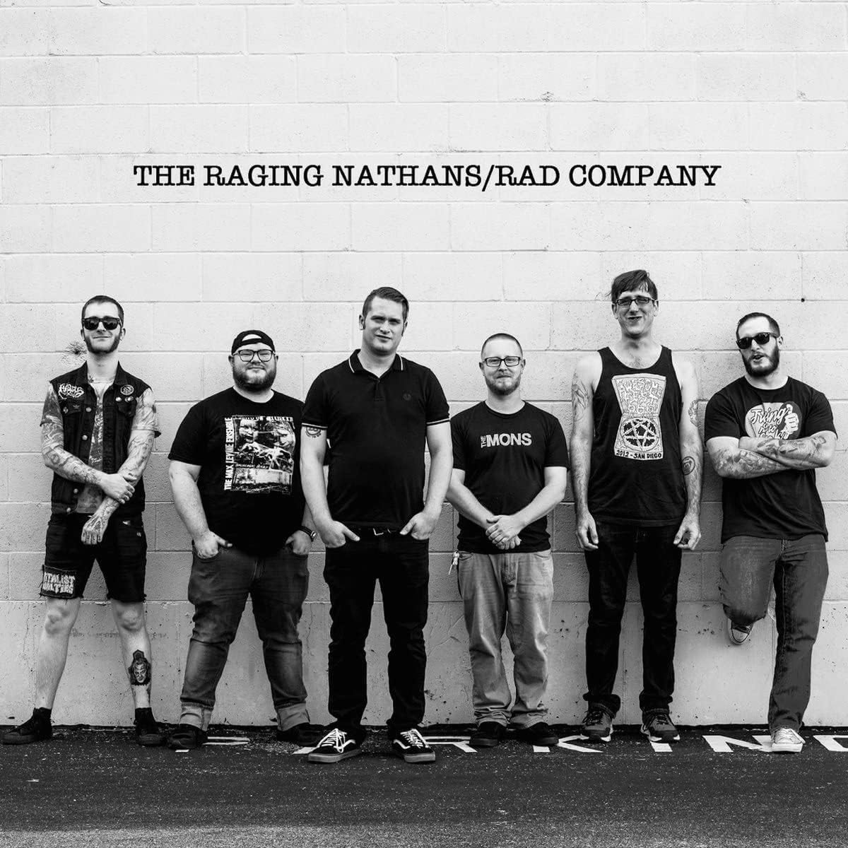 The Raging Nathans & Rad Company - Split (7" Single)