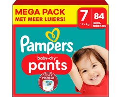 Pampers - Baby Dry Pants - Maat 7 - Mega Pack - 84 stuks - 17+ KG