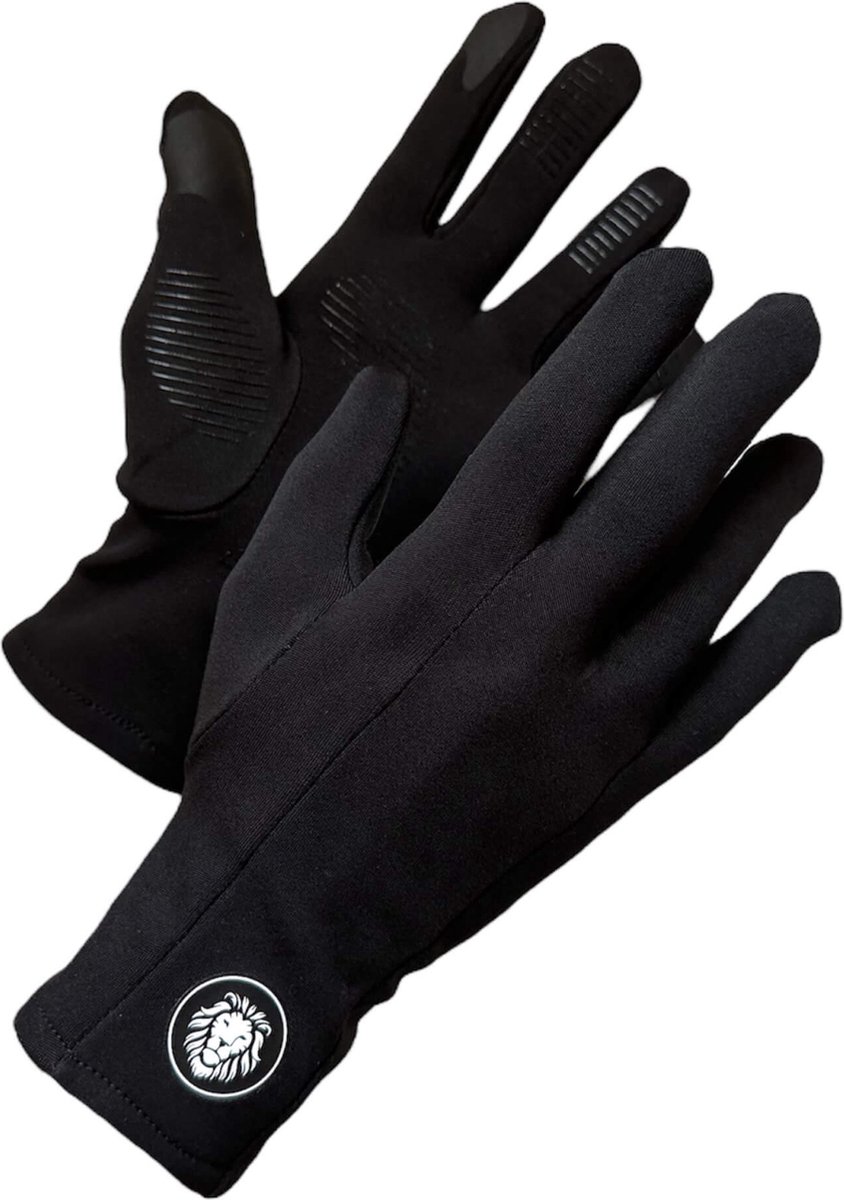 Gants d'Hiver Unisexe Le Col Hors Catégorie Noir