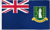 VlagDirect - Britse Maagdeneilanden vlag - 90 x 150 cm.