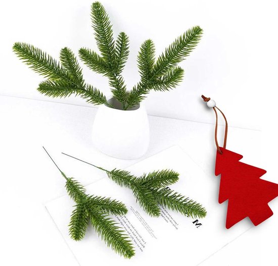 Kerstkrans voor de voordeur - Kunstmatige rotankrans - Hangende kerstversieringen