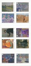 Bpost - Art - 10 timbres tarif 1 - Envoi en Belgique - Van Rysselberghe