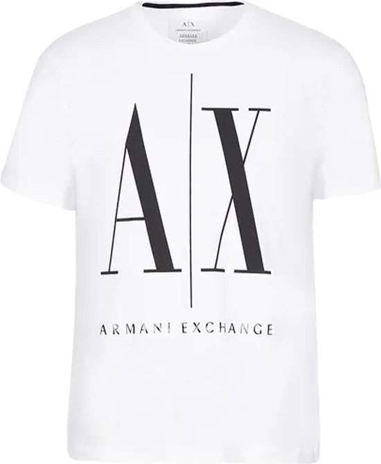 Emporio Armani Heren Icon T-Shirt Wit