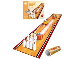 Lifetime Games Shuffle Bowling Tafelspel - Complete Set Kegelspel - 90 x 20 x 3 cm