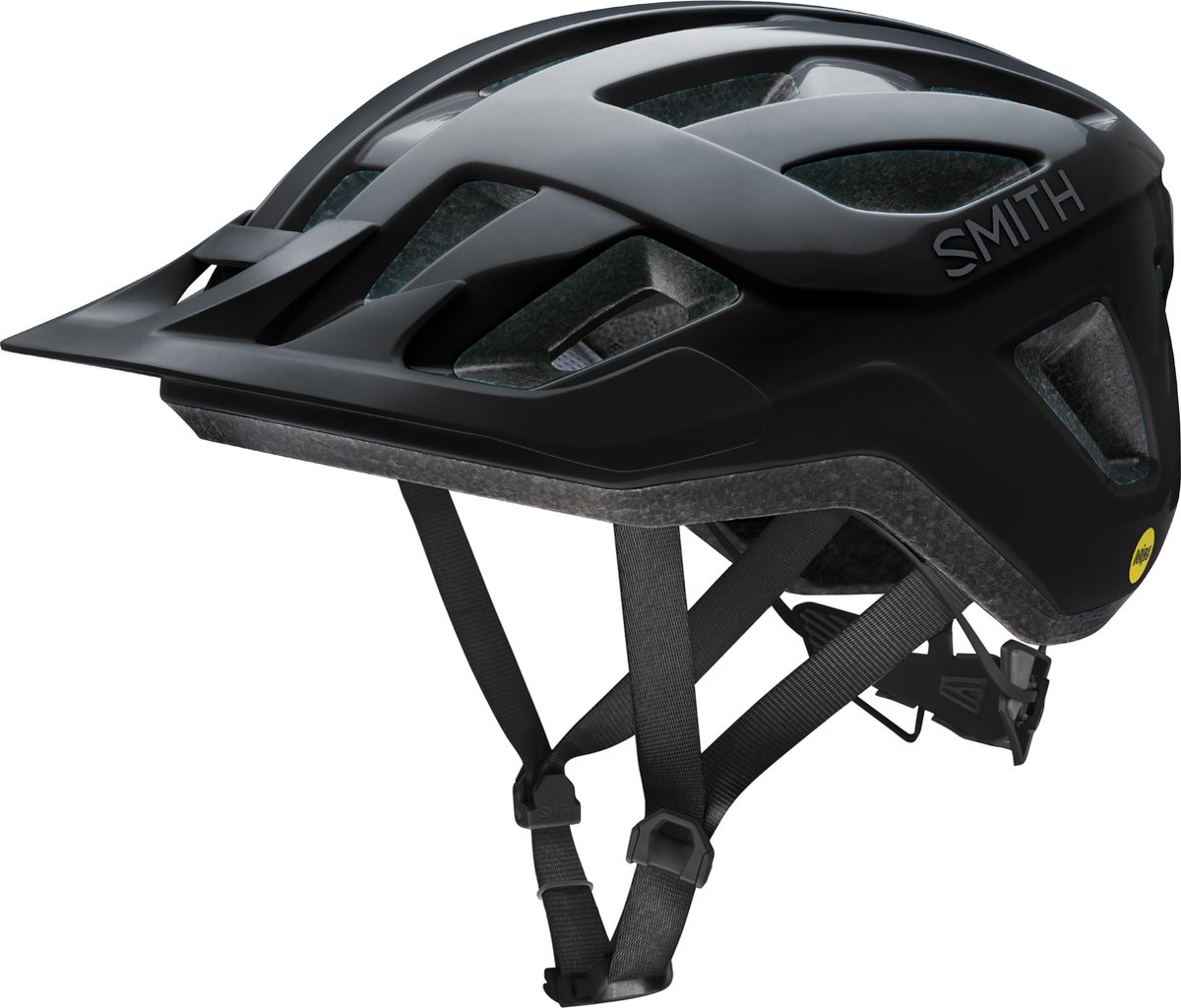 SMITH - Fietshelm - Convoy - met MIPS voering systeem - Zwart - 59-62 L