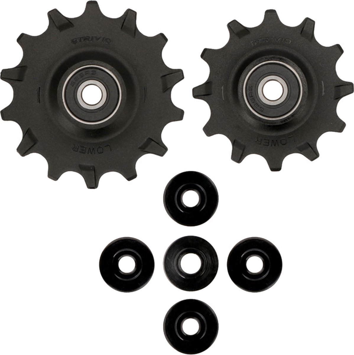 Trivio - Derailleurwieltjes 12/14T Stainless Lagers