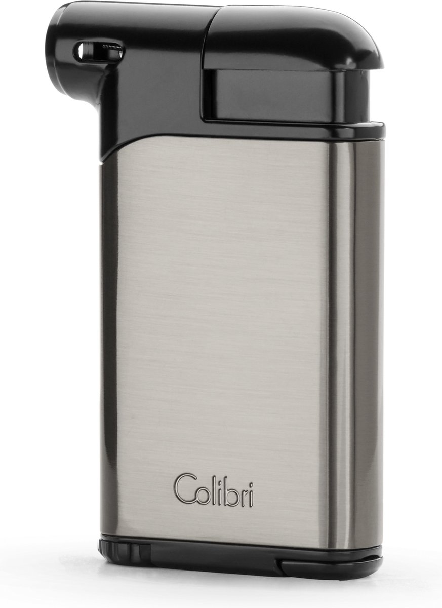 Briquet De Table Colibri Quasar Triple Flamme - Pour Cigares, Butane, Coffret Cadeau - Garantie 2 Ans