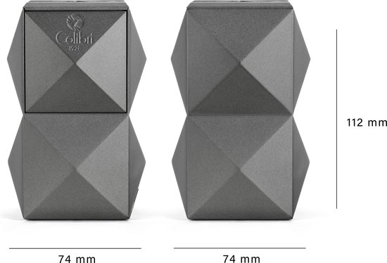 Colibri Quasar - Briquet de table triple Jet - Briquet pour fumeurs de cigares